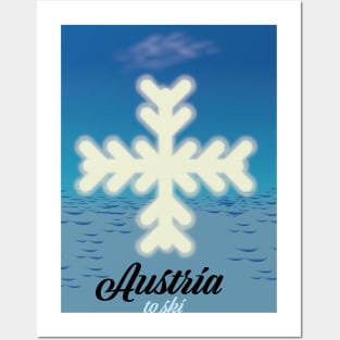 Austria To ski Posters and Art